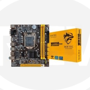 MAINBOARD BOETEC WH110  DDR4 LGA 1151 BOX COMPATIBLE CON 6.ª, 7.ª GENERACION