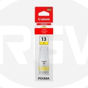 BOTELLA DE TINTA CANON GI-13 / COLOR YELLOW / 70ML