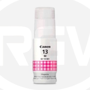 BOTELLA DE TINTA CANON GI-13 / COLOR MAGENTA / 70ML