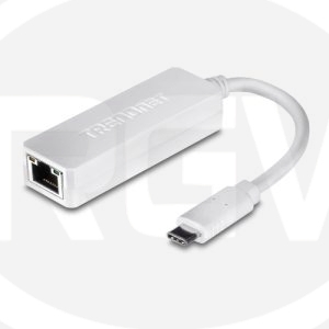 ADAPTADOR TRENDNET TUC-ETG USB TIPO C A ETHERNET GIGABYTE BLANCO