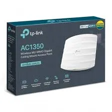 ACCESS POINT TP-LINK EAP225  AC1350 INDOOR, DUAL BAND, 802.11A/B/G/N/AC, 4DBI