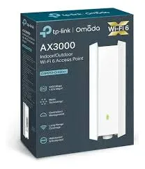 ACCESS POINT TP-LINK EAP650, AX3000, DUAL BAND, 2 X 5DBI, POE, WIFI 6 BOX