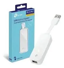 ADAPTADOR DE RED TP-LINK USB 3.0 A ETHERNET GIGABIT UE300 10/100/1000 MBPS BLANCO