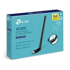ADAPTADOR USB TP-LINK ARCHER T2U PLUS AC600 DUAL BAND RED WIFI