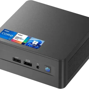 BAREBONE INTEL NUC 12 PRO KIT - NUC12WSHI70Z CORE I7-1260P HASTA 4.70GHZ, 12C, 18MB CACHE