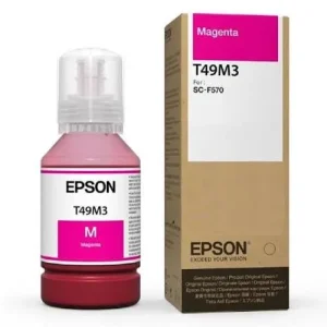 BOTELLA DE TINTA EPSON T49M MAGENTA, 140ML FOR SC-F570/F571/F170 BOX