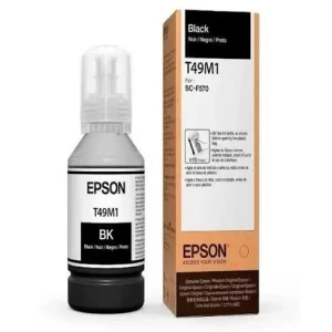 BOTELLA DE TINTA EPSON T49M NEGRO, 140ML SC-F570/F571/F170 BOX