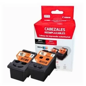 CABEZAL CANON KIT NEGRO + TRICOLOR CH-1 P/ G3100/G 3110/ G3101/G 3100/ G4100/ G2110 /G2100