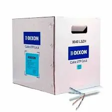 CABLE UTP CATEGORIA 6 DIXON LSZH 9040  4PX23AWG 305 (ROLLO) 0 ALOGENO