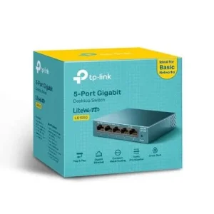 SWITCH TP-LINK 5 PUERTOS 10/100/1000MBPS LS105G BOX
