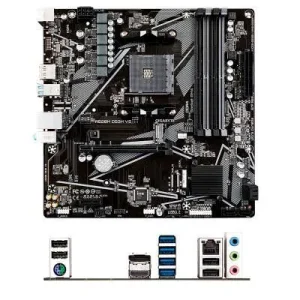 MOTHERBOARD GIGABYTE A520M DS3H (REV. 1.0), AM4, DDR4, HDMI, DVI-D, DP, HD AUDIO.