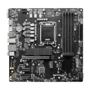 MOTHERBOARD MSI PRO B760M-P, CHIPSET INTEL B760, LGA1700, HDMI, DP, VGA, MATX DDR5