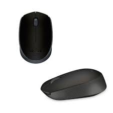 MOUSE OPTICO INALAMBRICO LOGITECH M170, AMBIDIESTRO, RECEPTOR USB, 2.4 GHZ, NEGRO