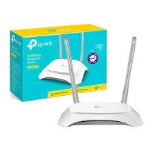 ROUTER ETHERNET WIRELESS TP-LINK TL-WR840N, 300 MBPS, 2.4 GHZ, 802.11 B/G/N, 2 ANTENAS.