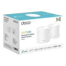 SISTEMA WI-FI MESH TP-LINK DECO X10 (2-PACK) AX1500 BOX