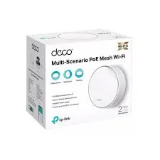 SISTEMA WI-FI MESH TP-LINK DECO X50-POE (2 PACK) AX3000 DUAL BAND 2.4 / 5.00 GHZ WIFI 6