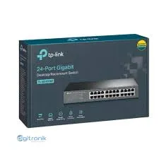 SWITCH TP-LINK 24 PUERTS TL-SG1024D 10/100/1000 MBPS GIGALAN,METALICO