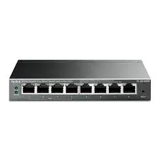 SWITCH TP-LINK EASY SMART TL-SG108PE, 8 RJ-45 GBE (4 PUERTOS POE)