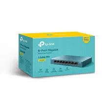 SWITCH TP-LINK LS108G - 8 PUERTOS - GIGABIT - NO GESTIONADO