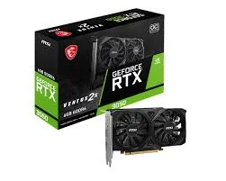 TARJETA DE VIDEO  MSI GEFORCE NVIDIA RTX 3050 VENTUS 2X 6GB OC GDDR6 BOX