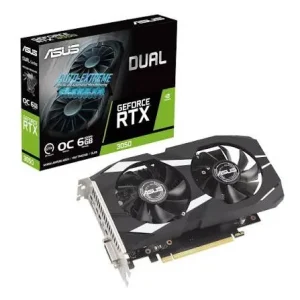 VGA ASUS GEFORCE NVIDIA RTX 3050 DUAL OC EDITION 6GB GDDR6