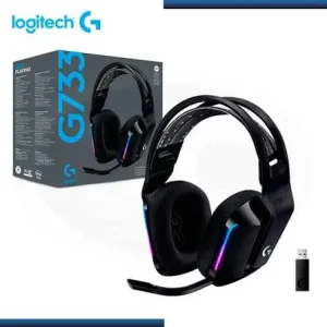 AUDIFONO LOGITECH G733 RGB CON MICROFONO BLACK WIRELESS (PN:981-000863)