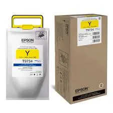 BOLSA DE TINTA EPSON T9734 COLOR AMARILLO ORIGINAL WF-C869R