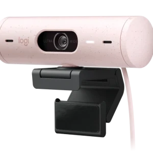 CAMARA WEB LOGITECH BRIO 500 ROSE FULL HD 1080P USB-C (PN:960-001418)