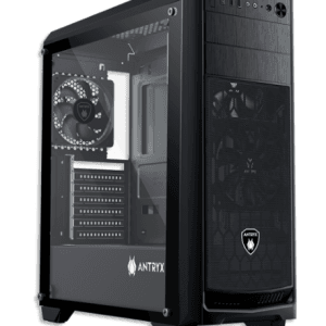 CASE ANTRYX RX 380  USB 3.0 FAN X2 VIDRIO TEMPLADO C/FUENTE 600W REALES  BOX