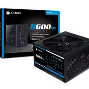 FUENTE DE PODER ANTRYX 600W REALES (AP-B600R00) NEGRO