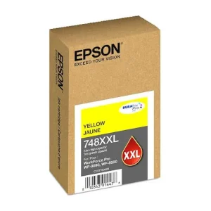 CARTUCHO DE TINTA EPSON 748XXL, YELLOW, ALTO RENDIMIENTO, PARA EPSON WORKFORCE PRO