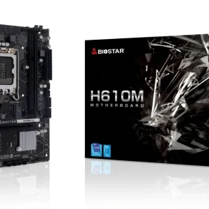 MAINBOARD  BIOSTAR H610MH  2.0 DDR4 LGA 1700 S/V/R BOX