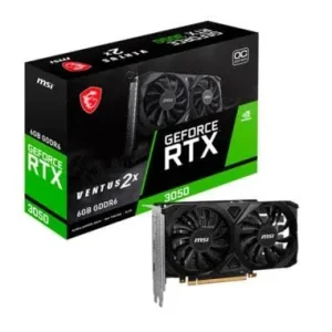 TARJETA DE VIDEO MSI RTX 3050  OC 6GB GDDR6 GEFORCE NVIDIA 96 BITS | 2 VENTILADORES | LOW PROFILE