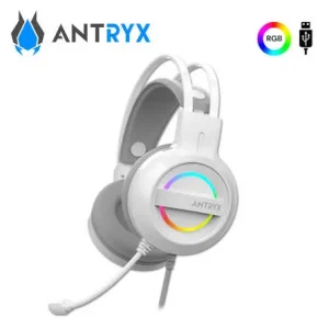 AUDIFONO GAMING ANTRYX IRIS-W VIRTUAL 7.1 WHITE/GRAY