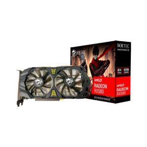 TARJETA DE VIDEO BOETEC RADEON RX 580 8GB GDDR5 256BITS DUAL FAN