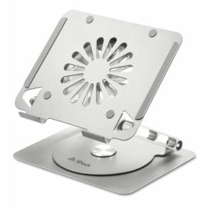 SOPORTE PARA LAPTOP IDOCK GALAXY I60 N79-360 HUB USB 3.0  ALUMINIO