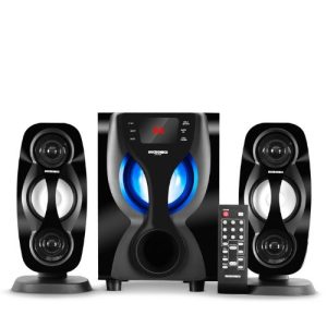 PARLANTE MICRONICS SAVAGE MIC S7415BT, MULTIMEDIA 2.1 BT, 3”X 2, HASTA 10 METROS, LED AZUL