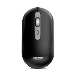 MOUSE INALÁMBRICO MICRONICS BABYLON M721-3M, BLUETOOTH & WI-FI, RECARGABLE, COLOR: NEGRO