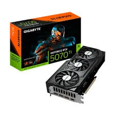 TARJETA DE VIDEO GIGABYTE GEFORCE RTX  5070 TI WINDFORCE OC 16GB GV-N507T