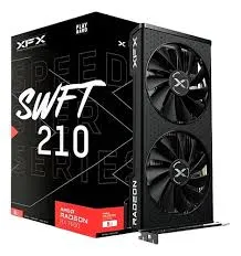 TARJETA DE VIDEO XFX SPEEDSTER QICK 308 AMD RADEON RX 7600 BLACK 8GB GDDR6 PCI-E 4.0