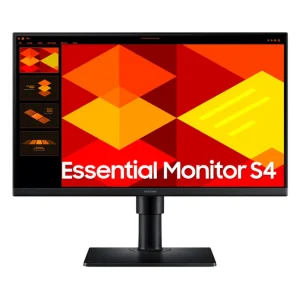 MONITOR SAMSUNG LS24D400GALXPE, ESSENTIAL S4, 24" IPS, FHD 1920 X 1080, 100HZ, 5MS, PIVOTE (LS24D400GALXPE)