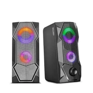 PARLANTE MICRONICS KRIPTON + MIC S324U 2.0 RGB USB 2.5