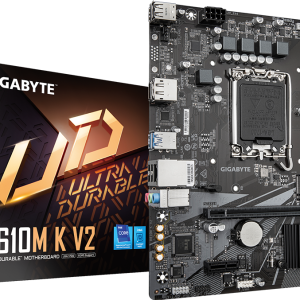 MOTHERBOARD GIGABYTE H610M K V2, CHIPSET INTEL H610, LGA1700, MICRO ATX DDR5