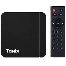 ADAPTADOR TV BOX TANIX W2PRO 4GB/64GB ANDROID 11 NEGRO