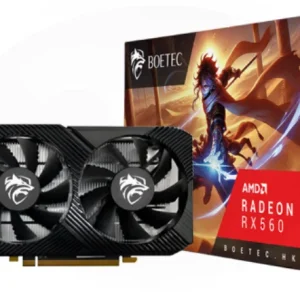 TARJETA DE VIDEO BOETEC RX 560 4GB ( RX560 4GD5 ) GDDR5 - 128 BIT