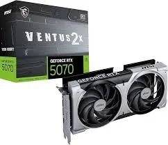 TARJETA GRÁFICA MSI GEFORCE RTX 5070 12G VENTUS 2X OC PCI EXPRESS DDR7