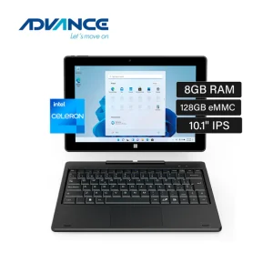 NOTEBOOK ADVANCE NOTEBOOK CN4058 2 EN 1 CELERON N4020 8GB 128GB NEGRO 11"