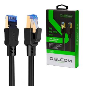 CABLE PACH  CORD  DE RED DELCOM S/FTP CAT8 COBRE 5 METRO DL-ML-0805