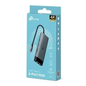 HUB USB TIPO C 6 IN 1 UH6120C TP-LINK 4K-60HZ