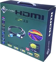 CABLE HDMI 30 METROS DELCOM VERSION 2.0 CABEZA DE ALUMINIO CAJA